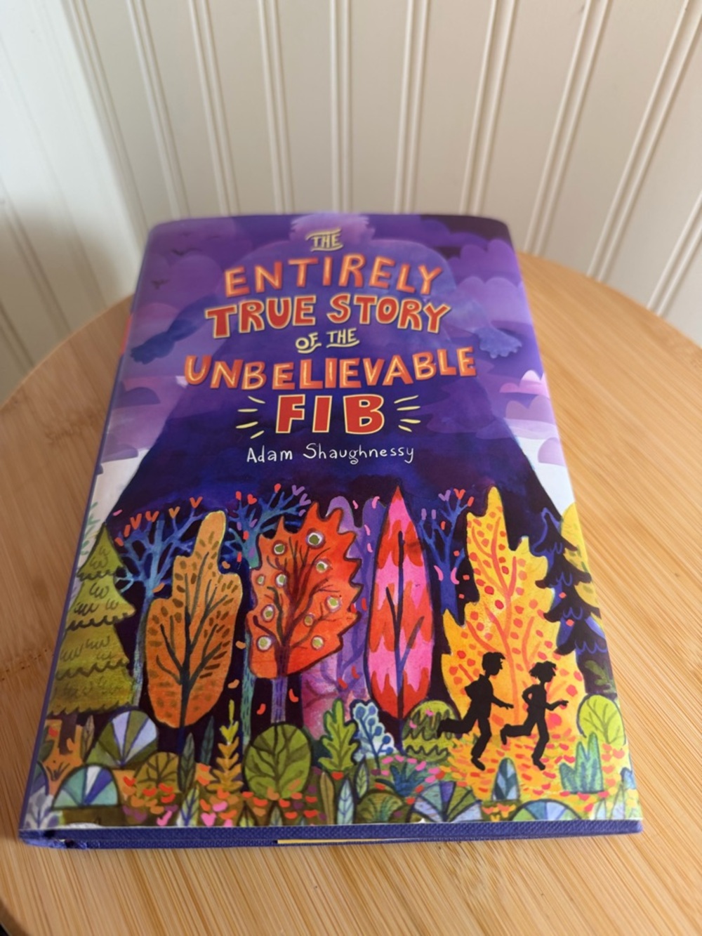 Signed autograph Kids Copy of The Entirely True Story of The Unbelievable Fibs